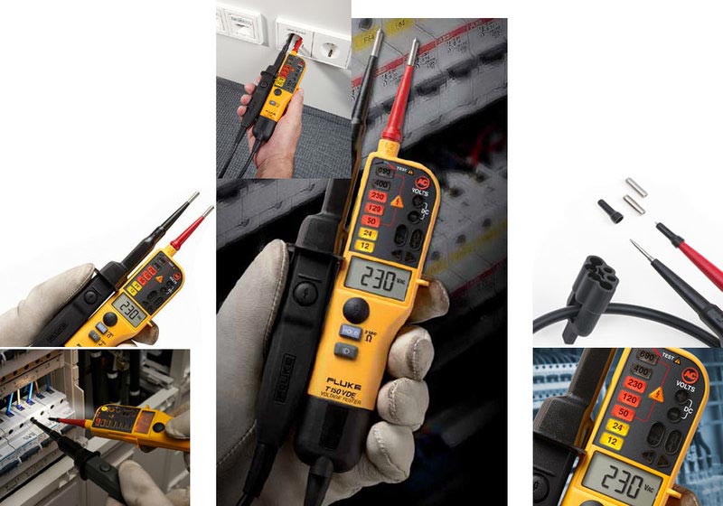 Fluke-T100 VDE Series Voltage and Continuity Tester