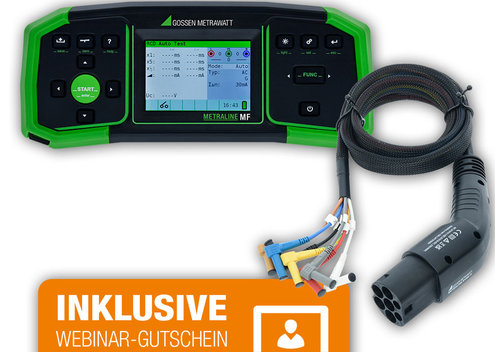 Gossen Metrawatt package M111K METRALINE MF & METRALINE EVSE IT