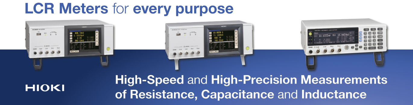 HIOKI LCR meter and impedance measurement